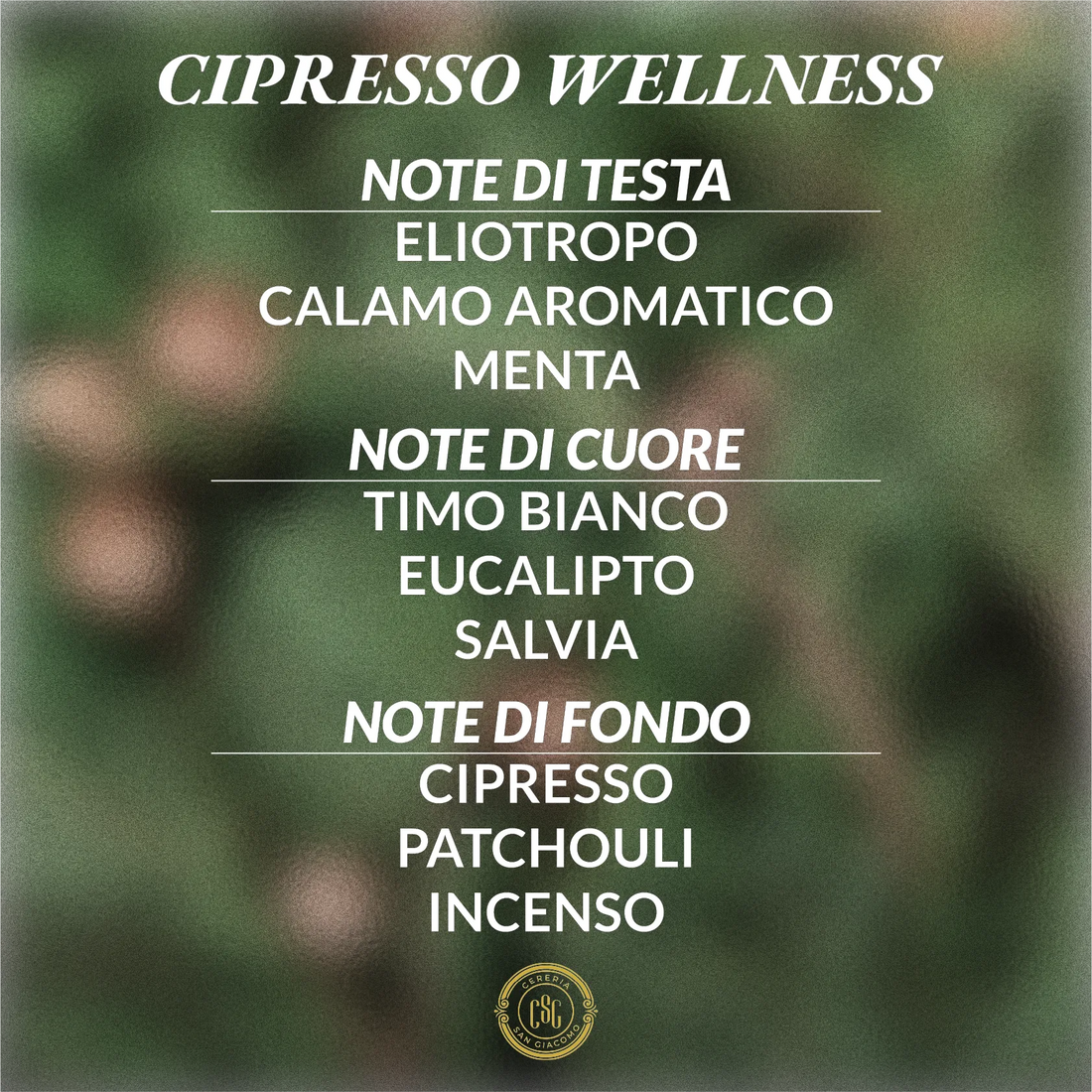 Cipresso Wellness Cereria San Giacomo