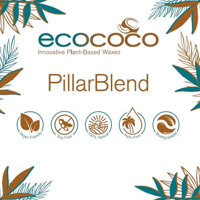 Cera EcoCoco PillarBlend in perline per candele e stampi profumati Kerax
