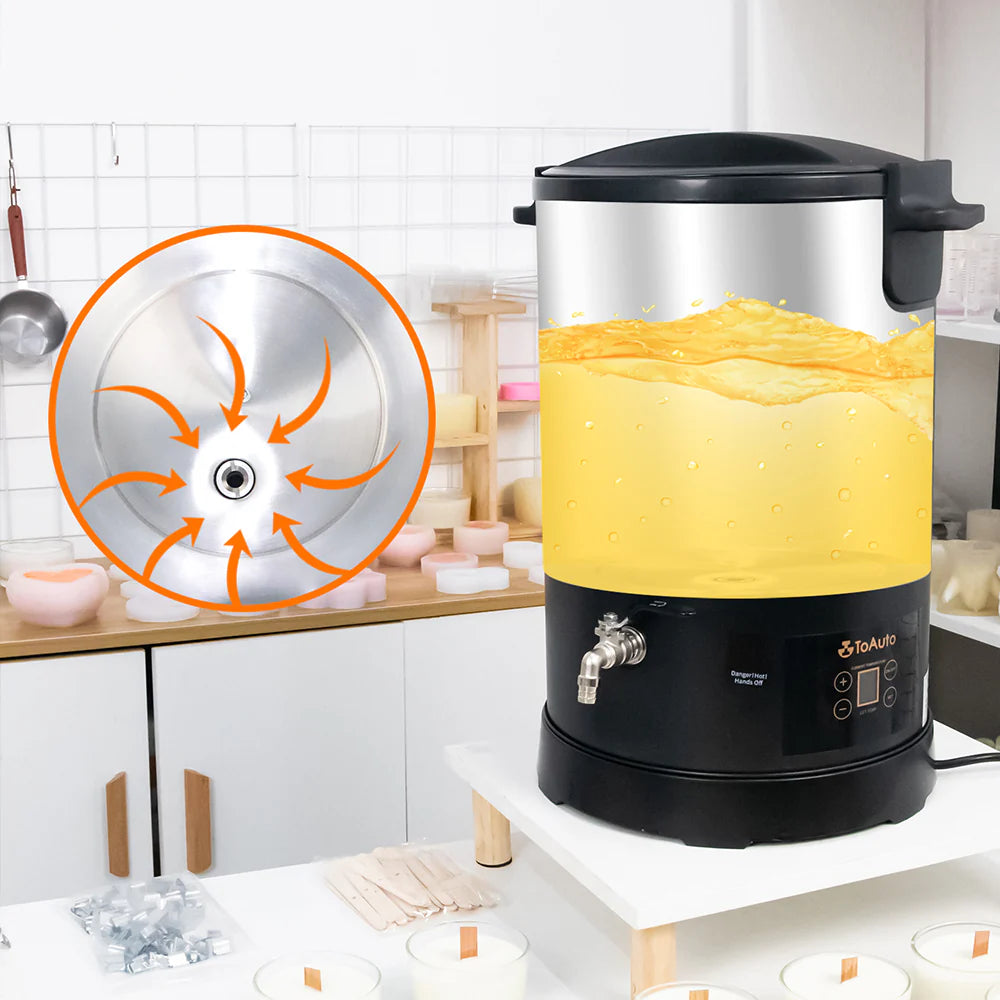 Fusore per Cera 15 L ToAuto - con display Cereria San Giacomo