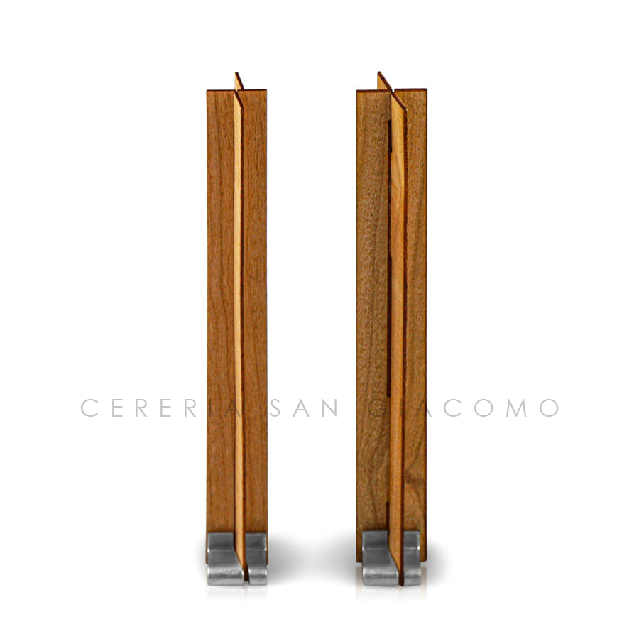 Stoppini in legno "Croce WoodWick" 0.8 mm. Cereria San Giacomo