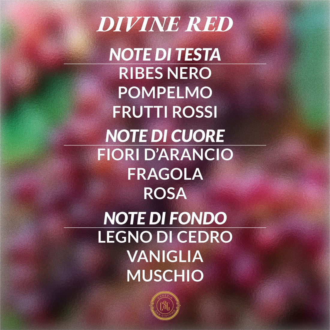 Divine Red  “L&