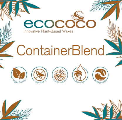 Cera EcoCoco ContainerBlend in perline per candele su contenitori Kerax