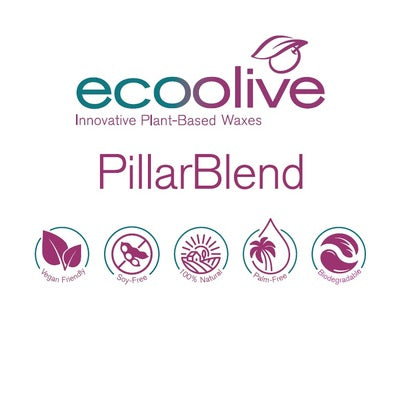 Cera EcoOlive PillarBlend in perline per candele e stampi profumati Kerax