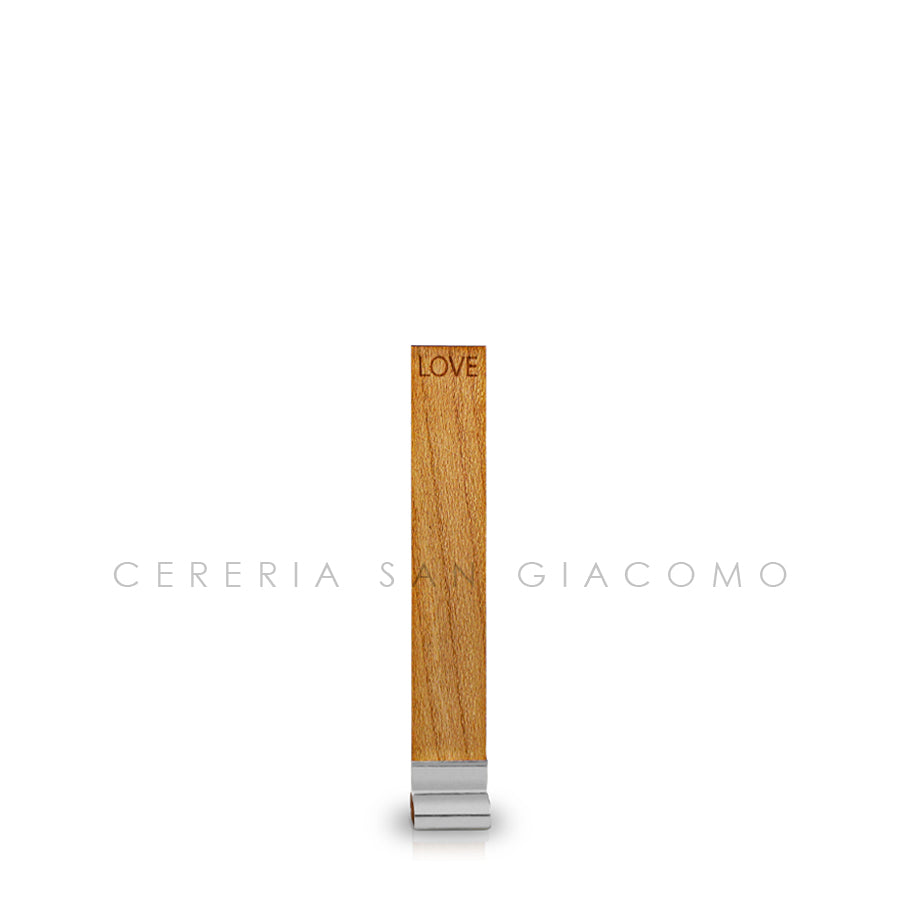 Stoppini in legno "Word WoodWick LOVE" 0.8 mm. (copia) Candele.it