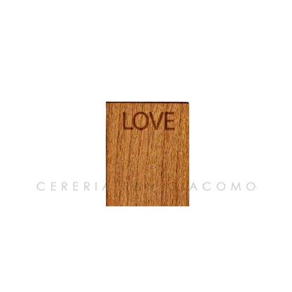 Stoppini in legno "Word WoodWick LOVE" 0.8 mm. (copia) Candele.it