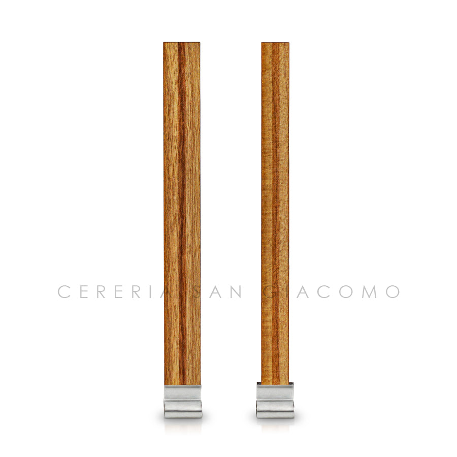 Stoppini in legno "Ultimate WoodWick" 0.8 mm. Cereria San Giacomo