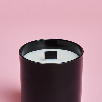 Bicchiere in vetro satinato nero da 30 cl. Ø76 mm. h 92 mm. confezione da 6 Cereria San Giacomo