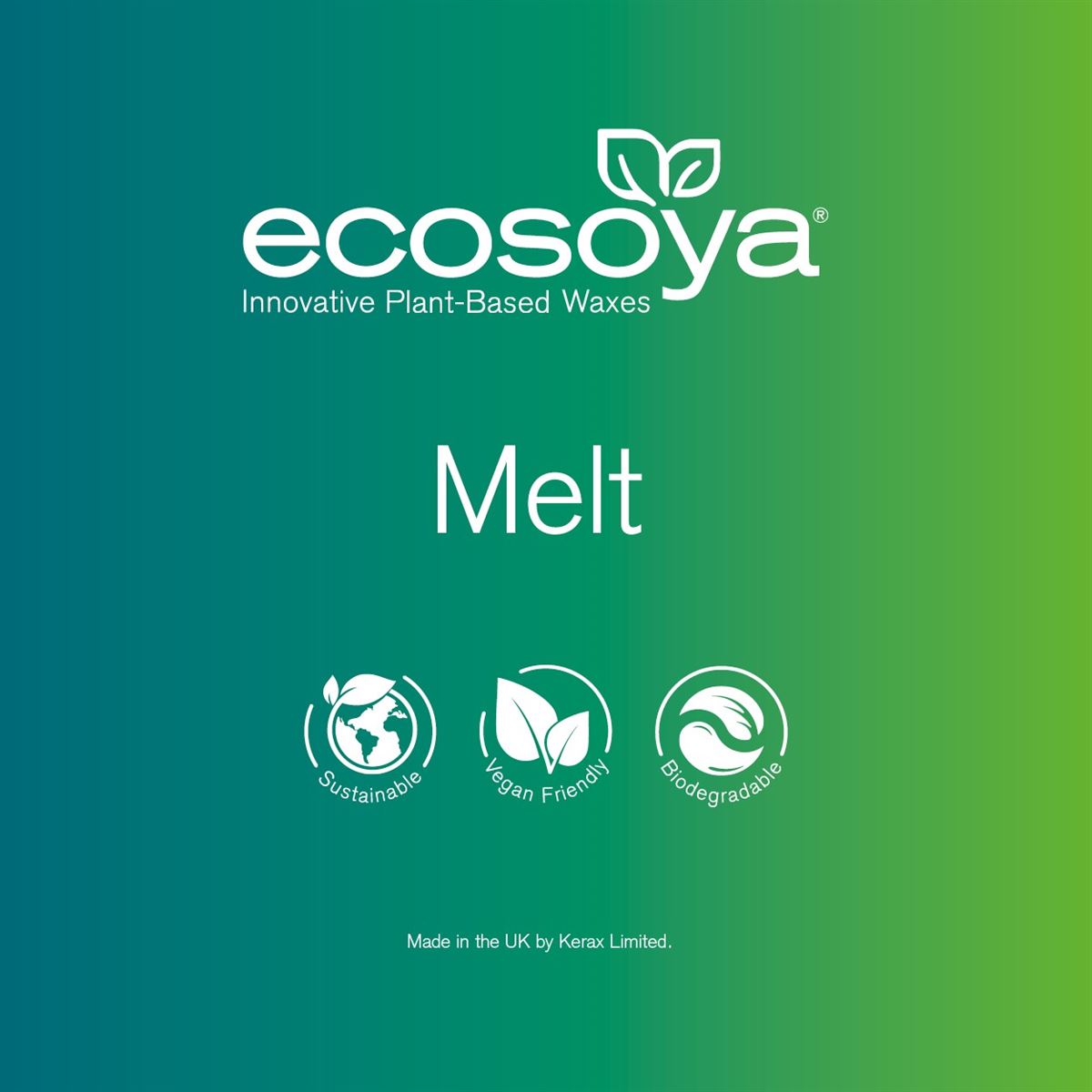 Cera EcoSoya MELT in perline per Tart, e stampi profumati Kerax