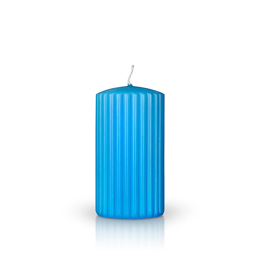 Candele cilindriche Rigate Ø80 mm. h 150 mm. Candele-cereriasangiacomo