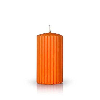 Candele cilindriche Rigate Ø80 mm. h 150 mm. Candele-cereriasangiacomo