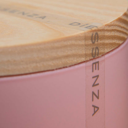DiEssenza Delicate Rose Candela in soia profumata con Oli Essenziali Cereria San Giacomo