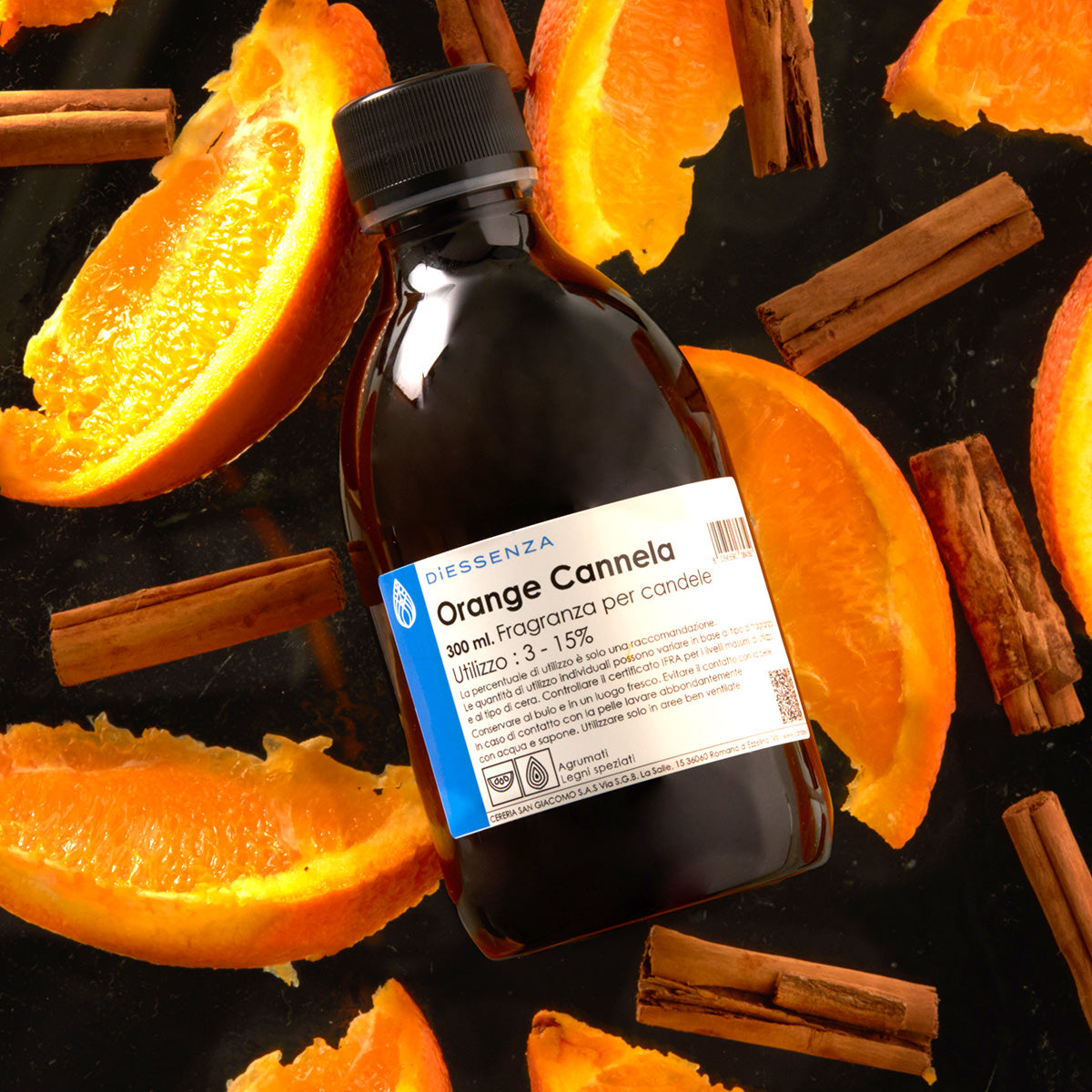 Orange &amp; Cinnamon (Arancia &amp; Cannella) Cereria San Giacomo