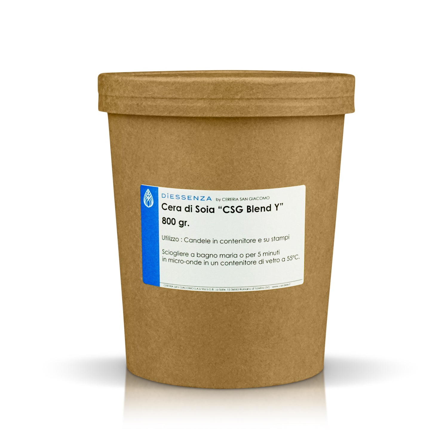Cera di Soia Ecologica "CSG Blend Y" per candele profumate Cereria San Giacomo