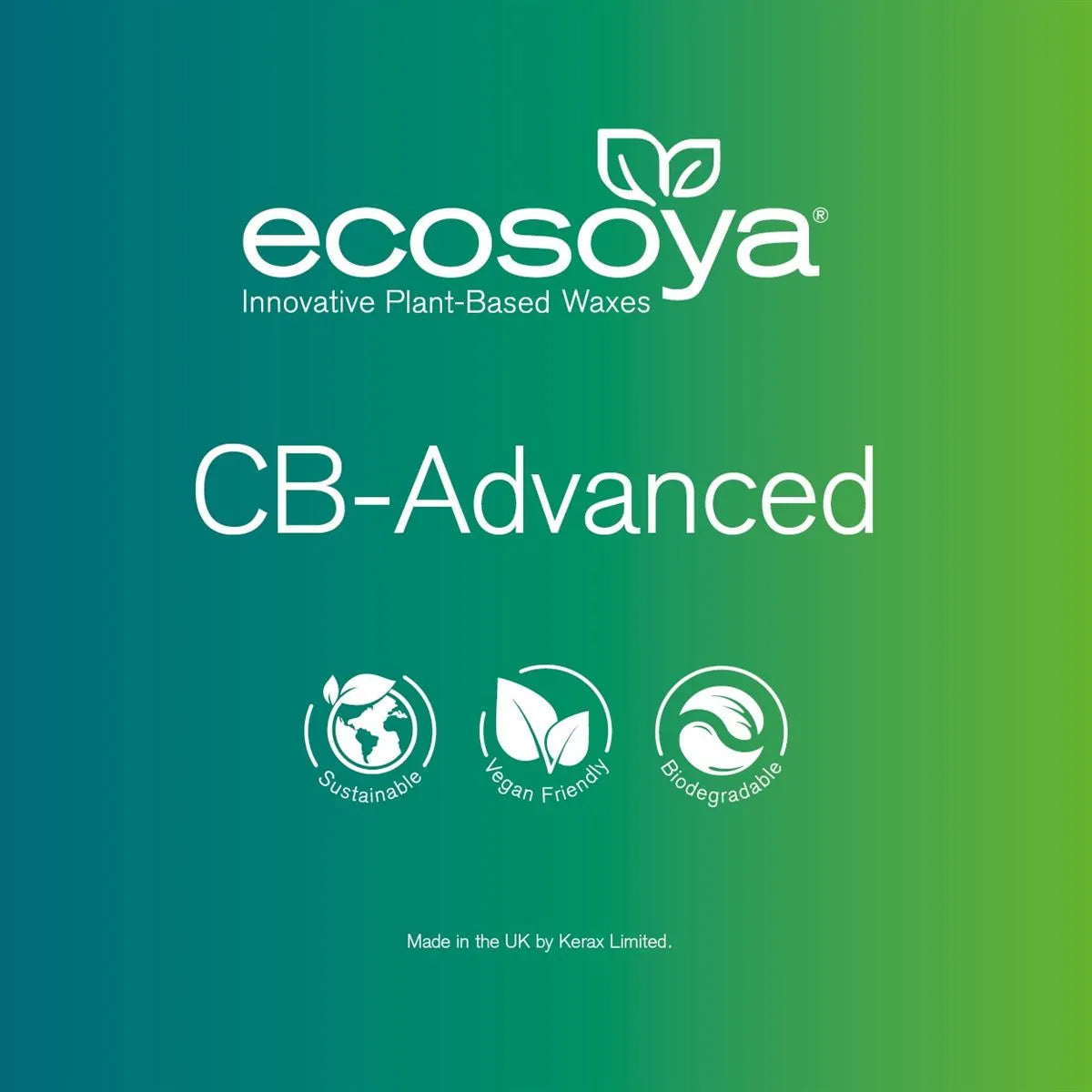 Cera EcoSoya CB-Advanced in perline per candele su contenitori Kerax